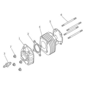 Culasse AGM Venom noir