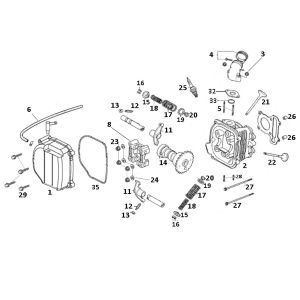 Cilinderkop AGM VX50i