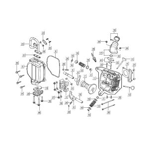 Culasse Kymco New Dink 4 temps or