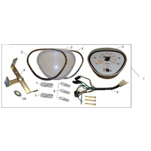 Comptoir de cockpit AGM LX blanc