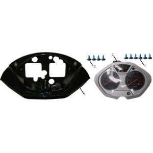 Cockpit-Teller China Touring bleu