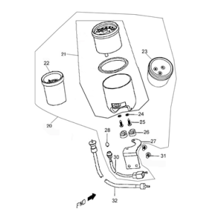 Cockpit-Teller Giantco Venus I marron