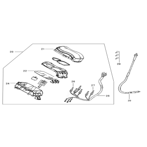 Cockpit-Teller Neco Lola gris crème