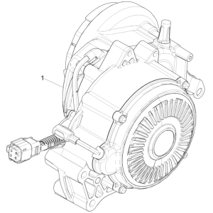 Moteur complet : Vespa Eletrica 45 km/h E5 2021 (EMEA)