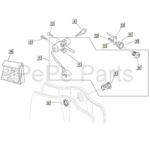 Commutateur d'allumage Aprilia Habana 2t (moteur Aprilia) 1999 - 2004