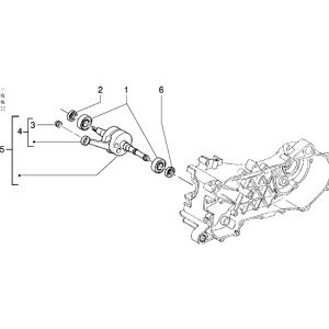 Vilebrequin Piaggio Zip RST