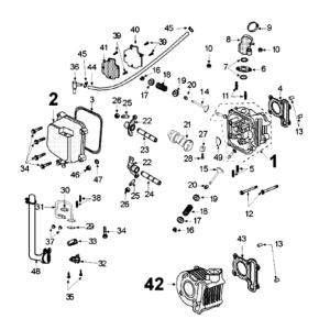 Cylindre Django 50 4T Evasion