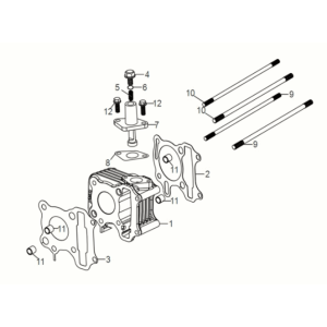 Cylinder Sym Symphony ST 50 E5