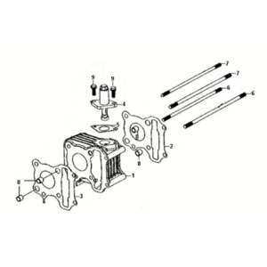 Cylindre Sym Fiddle III 50 E3