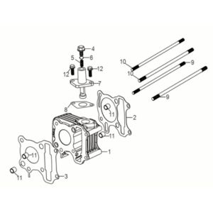 Cylindre Sym Jet 14 50I E5