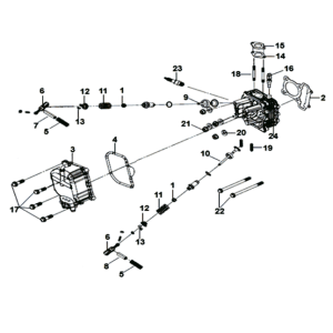 Culasse KPL. Sym Jet 14 125I E4