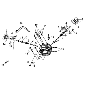 Classe Kpl Sym Symphony SR (BK5560) noir