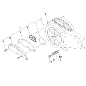 Filtre à huile Piaggio Fly 4 temps