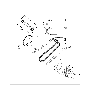 Distribution Peugeot Speedfight 4 4 temps noir