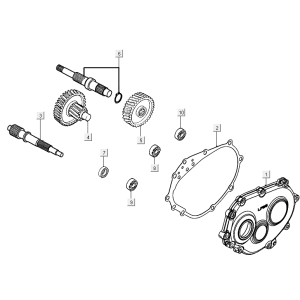 Transmission finale Kymco New Like 150I E4