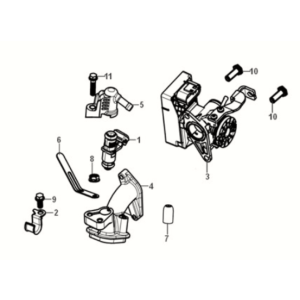 Kit ECU Sym Mio 50I E5