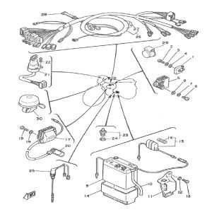 Electrique Yamaha DT-50 MX