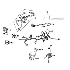 Section électrique Sym Symphony ST euro4