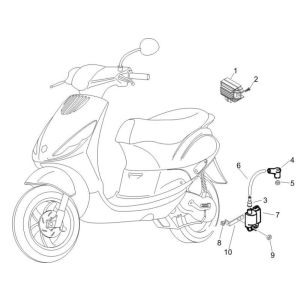 Pièces électriques Piaggio Zip 2000 2 temps AC