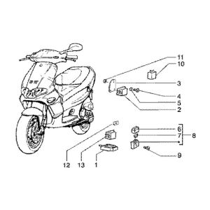 Pièces électriques 2 Gilera Runner 180cc FXR 2 temps