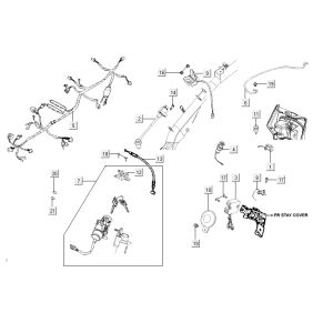 pièces électriques AGILITY CITY 16 4T 150
