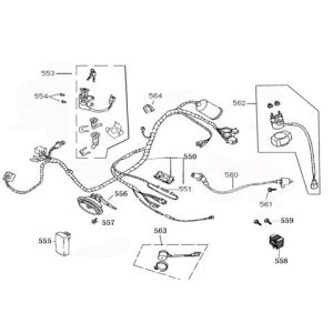 Pièces électriques Edwards Tomorrow Legend anthracite mat