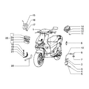 Pièces électriques Gilera Runner 180cc FXR 2 temps