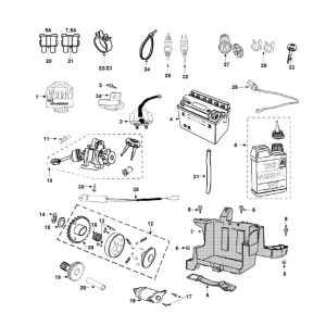 Pièces électriques Peugeot Vivacity 3 4 temps