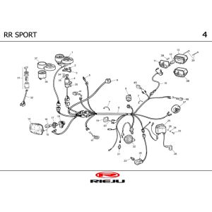 Pièces électriques Rieju RR noir 2002 2 temps