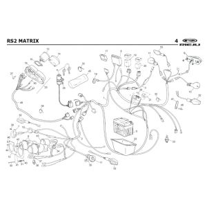 Pièces électriques Rieju Rs2 bleu 2005 2 temps
