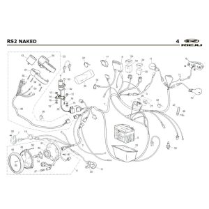 Pièces électriques Rieju Rs2 Naked blue 2005 2 temps