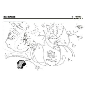 Pièces électriques Rieju Rs2 Naked black 2009 2 temps