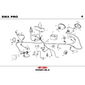 Pièces électriques Rieju SMX pro black 2004 2 temps