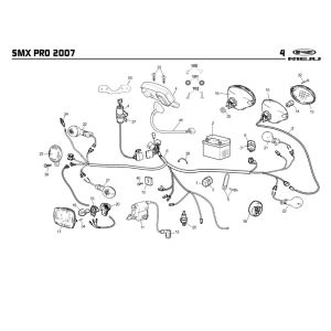 Pièces électriques Rieju SMX pro black 2008 2 temps