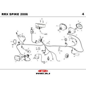 Pièces électriques Rieju Spike-x white 2009 2-Stroke
