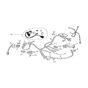 Pièces électriques Viraggio Retro (Sensa) 125cc