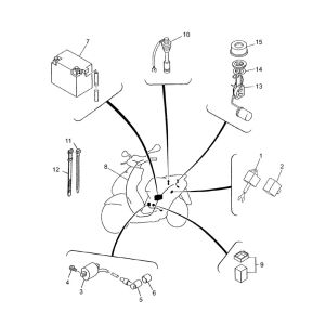 Pièces électriques Yamaha Jog-R AC 2 temps