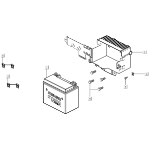 Batterie Kymco New Like 150I E4