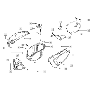 Boite d'amis Kymco New Like 150I E4