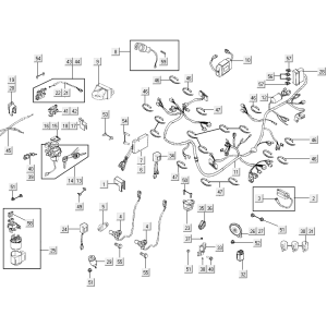 Faisceau de câbles Kymco Xciting 500R EVO
