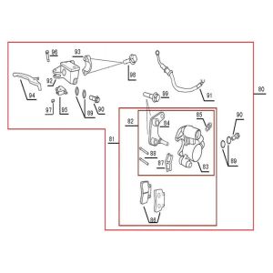Étrier de frein BTC F22