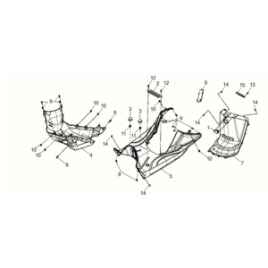 Panneau de sol Sym Mio 50I E5