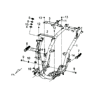 Batterie Sym Tonik (WH8018P) blanche