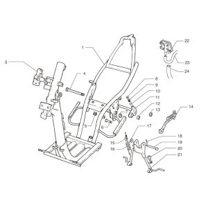 Cadre Beta Ark-k AC skull 2010 2 temps 25