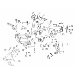 Cadre Generic Ideo noir 2010 2 temps 25