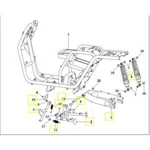 Châssis Goccia GEV2000-Frame Goccia GEV2000