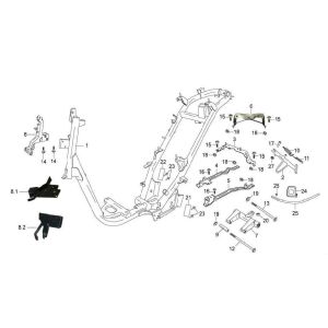 Cadre Rover Fs3 4 temps