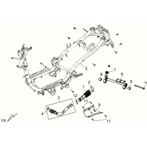 Cadre Sym Fiddle II 125S
