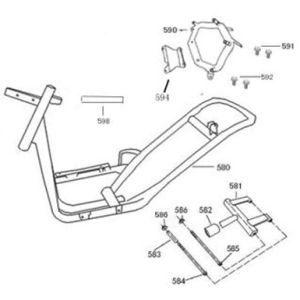 Cadre Vom Streetline anthracite plat