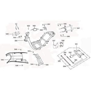 Pièces de cadre China Joy /Legend Euro4